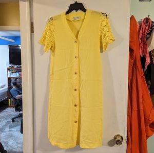 Vintage Yellow Dress